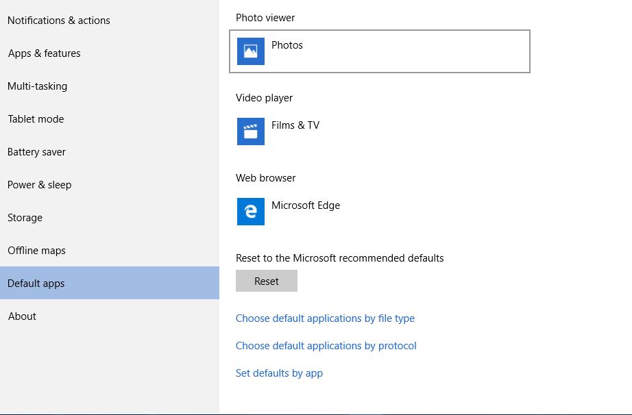 How to Select Alternative Default Software for Windows 10 - Tech Junkie