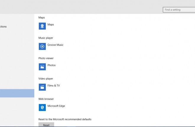 How to Select Alternative Default Software for Windows 10