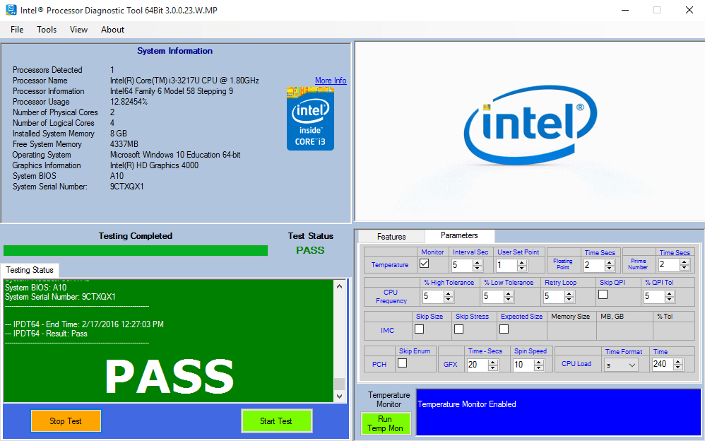 mac cpu speed diagnostics