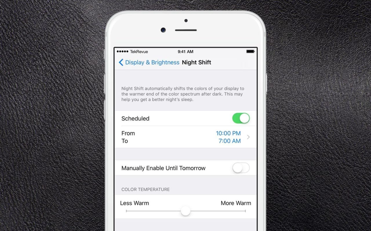 Does the iPhone's Night Shift Actually Help You Sleep?