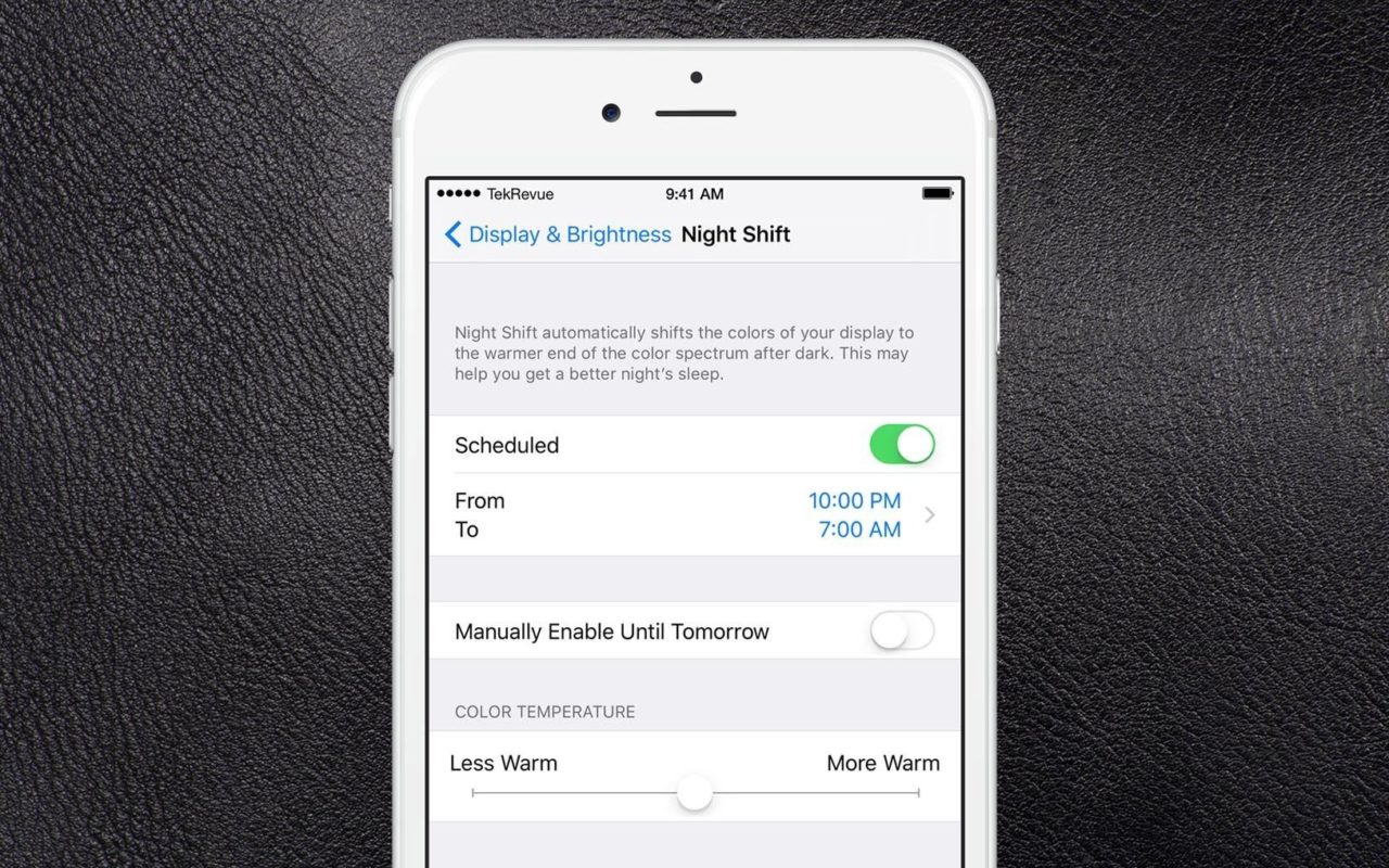 How-To: Using Night Shift Mode on iPhone & iPad 