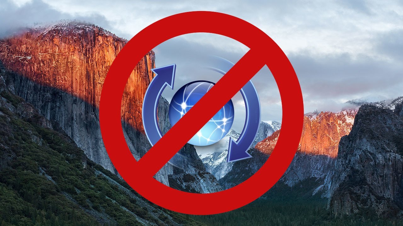 disable automatic updates el capitan