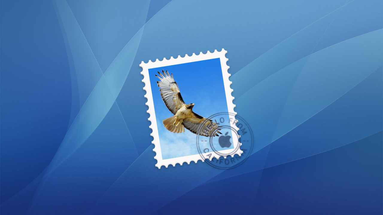 Mail Icon Aqua Background