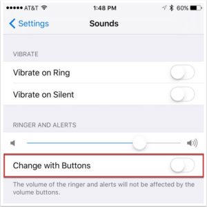 iPhone Settings Sounds