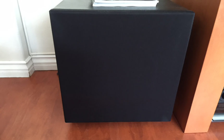 svs soundpath subwoofer installed