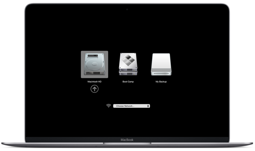 macbook boot menu