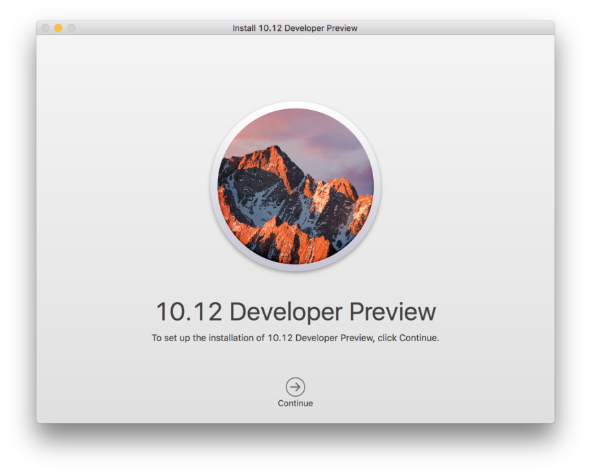 macos sierra installer app