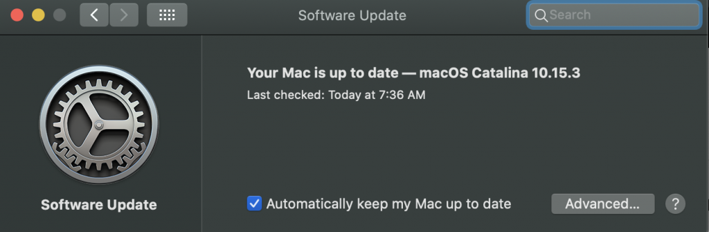 Update macOS