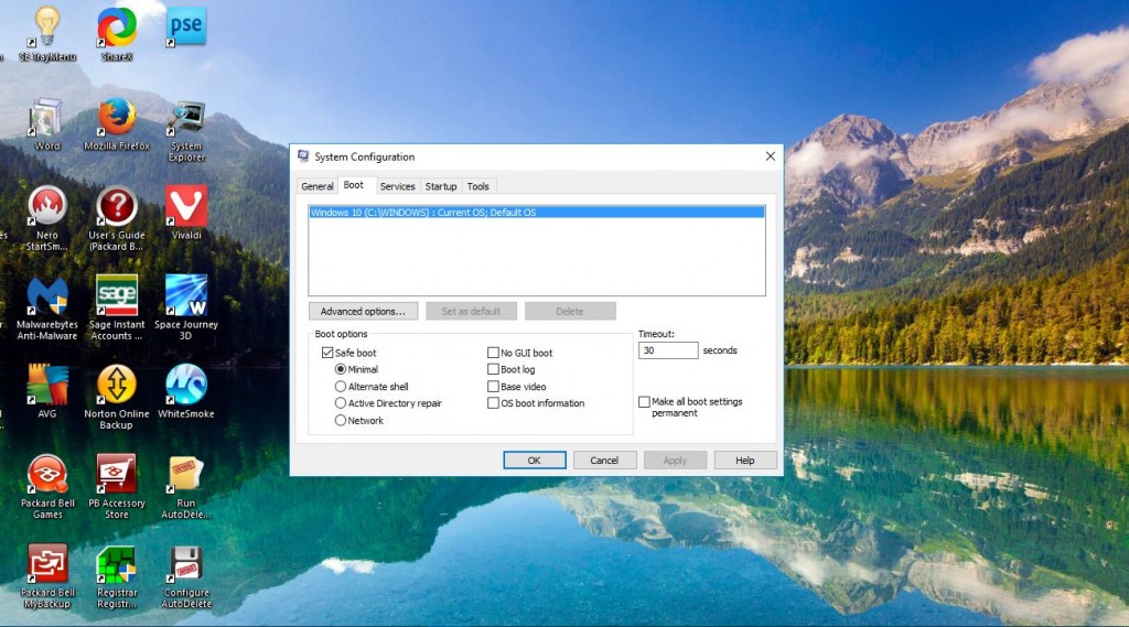 how to restart your computer into safe mode