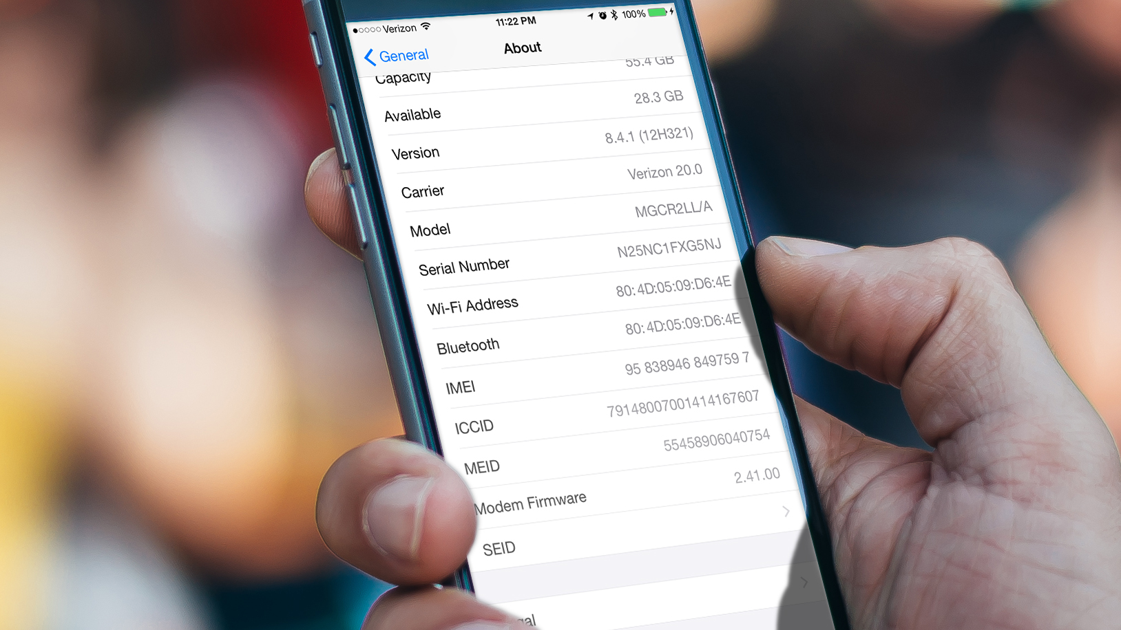 How To Find the iPhone Serial Number