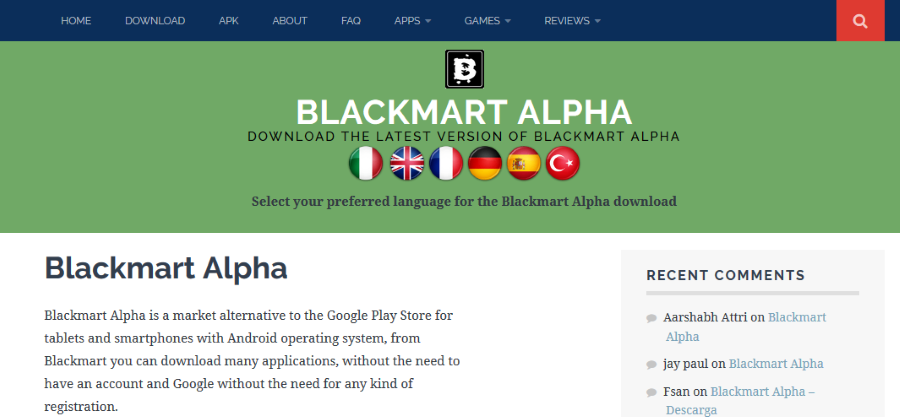 What is Blackmart Alpha? An Alternative to the Google Play Store