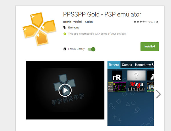 PPSSPP - PSP emulator - Apps on Google Play