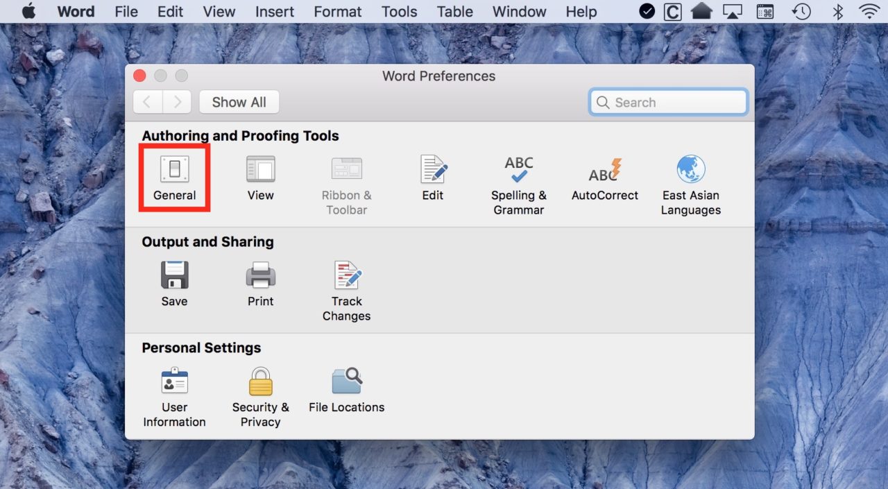 Word documents for mac