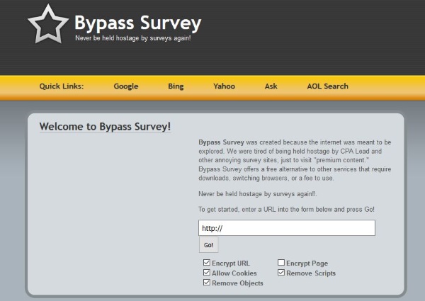 How To Bypass Website Surveys and Read Premium Content