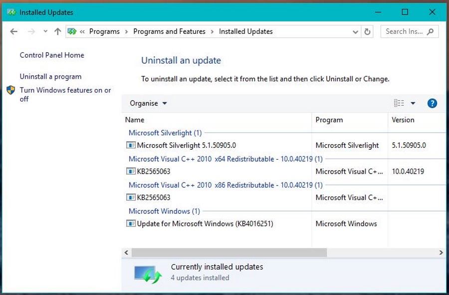 How To Downgrade Windows 10