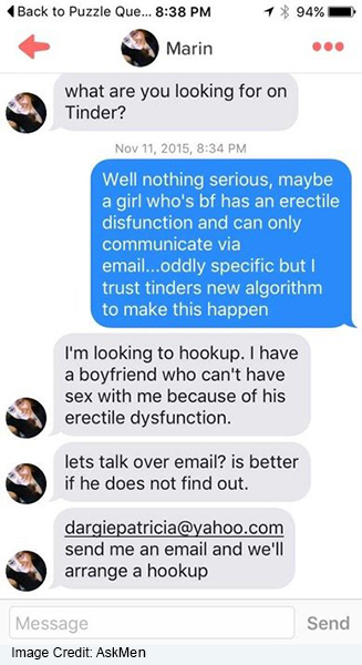 Find hidden dating profiles