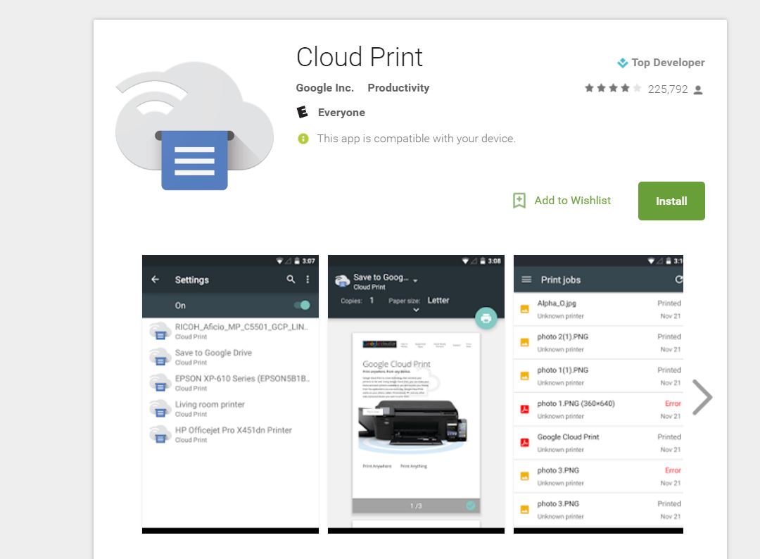 How To Print from an Android Device