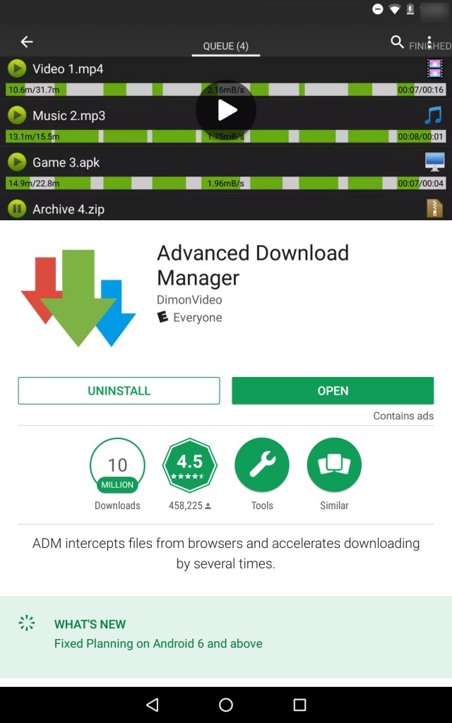 Advanced Download Manager app