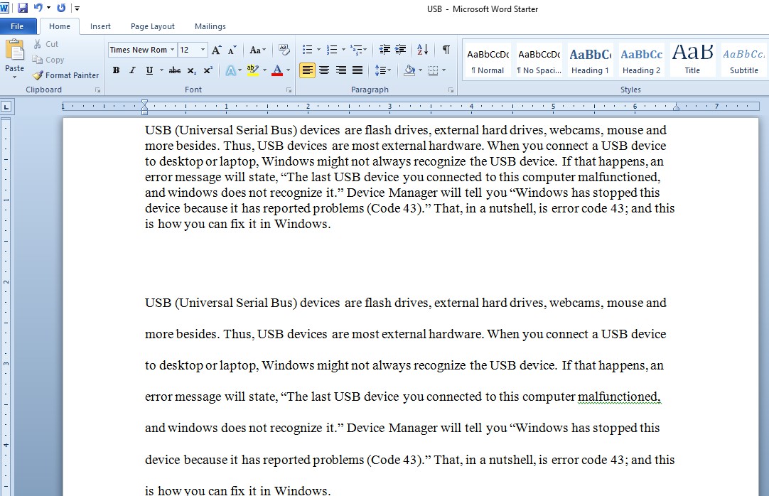 How To Double Space In Microsoft Office