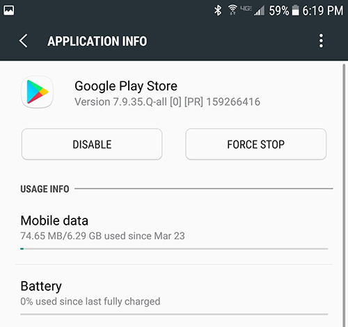 Google Play Store won't load or download apps