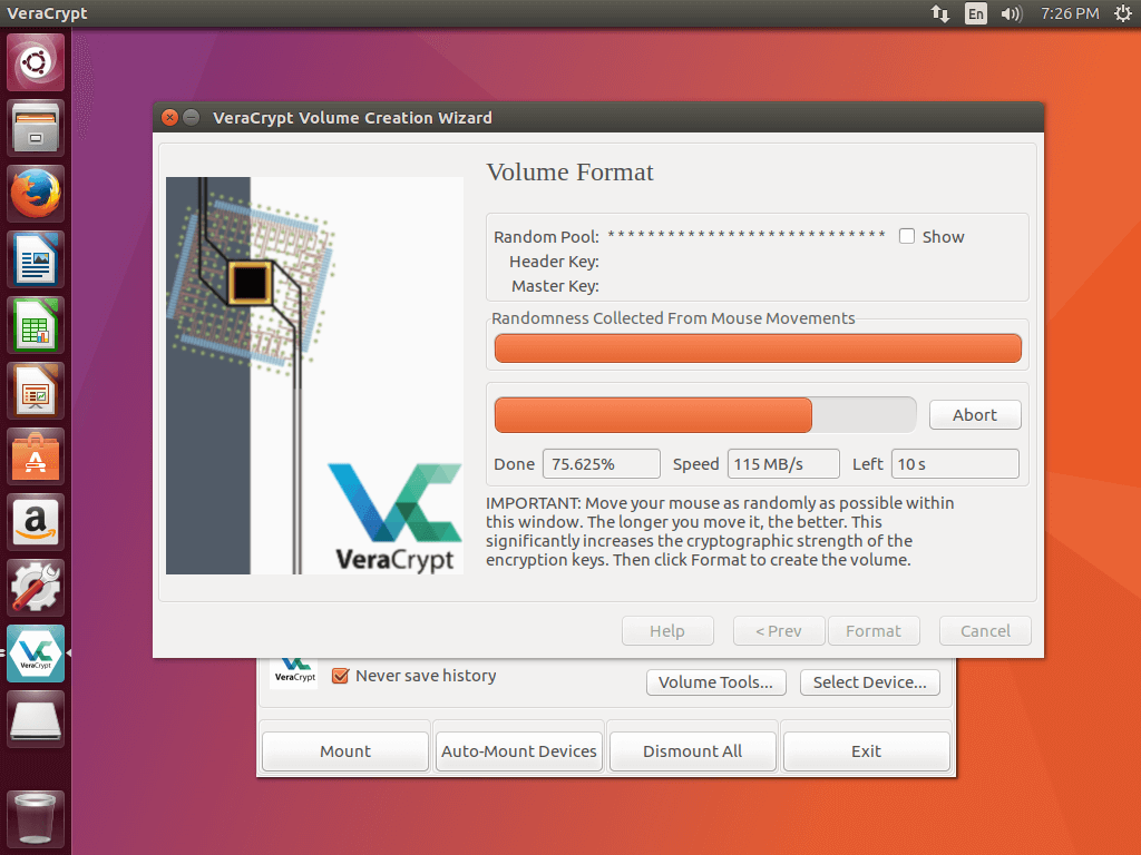 VeraCrypt Format