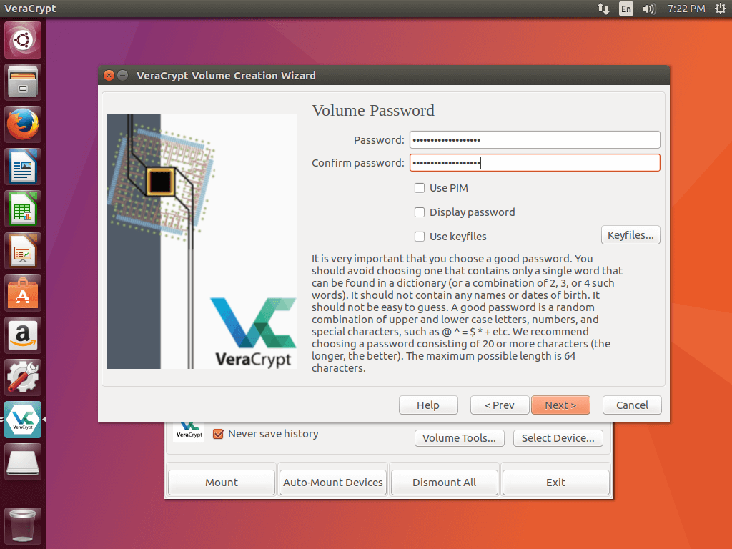 VeraCrypt Password