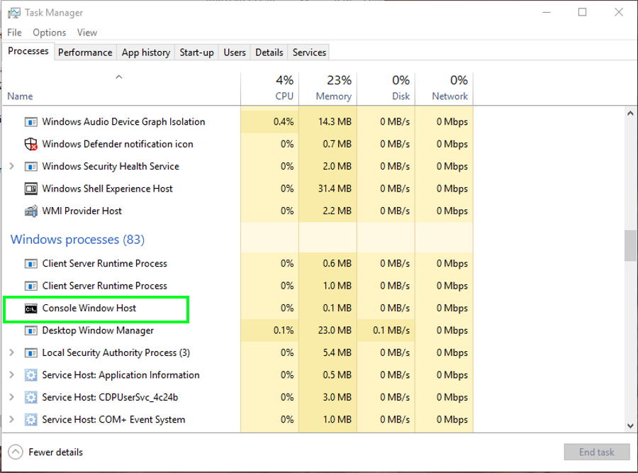 What is Conhost.exe in Windows and Is it Safe?