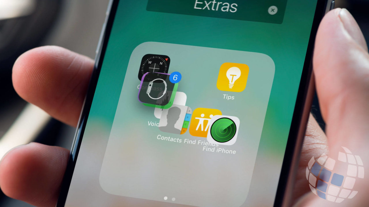 New in iOS 11: Move Multiple App Icons at Once