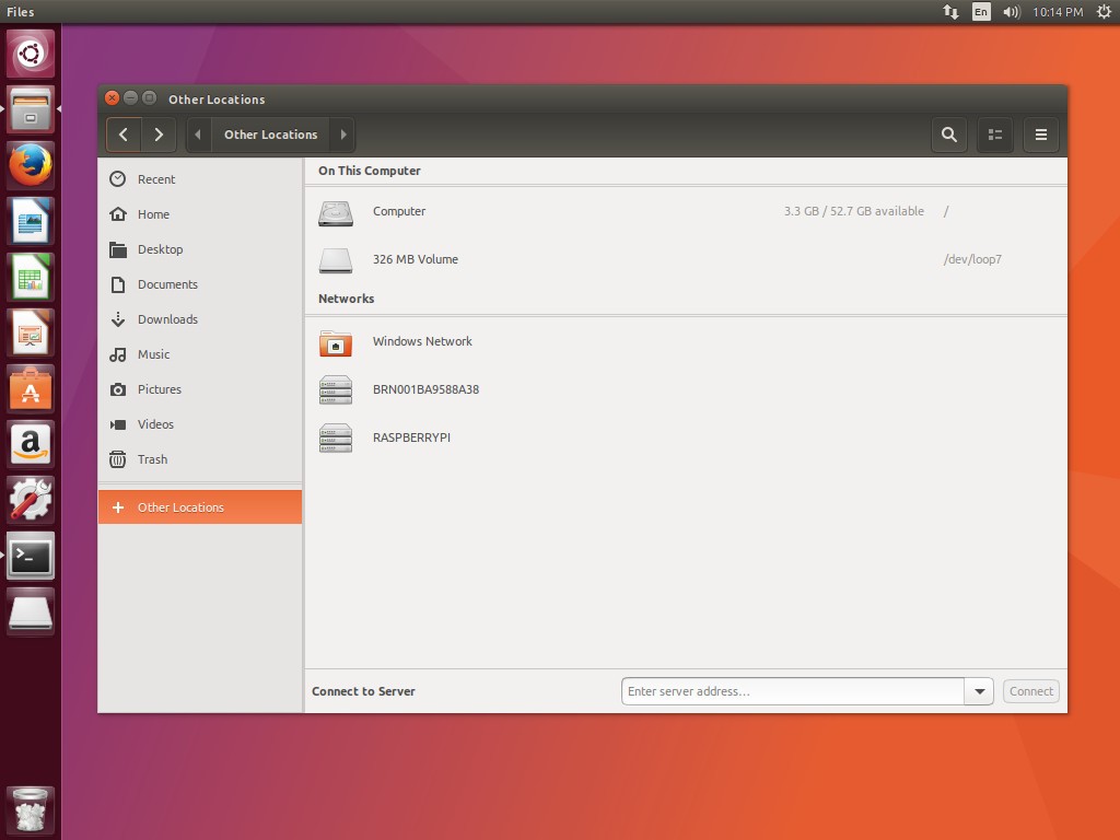 Connecct To Samba Ubuntu