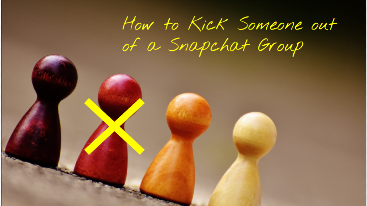 How To Remove Somebody From a Snapchat Group