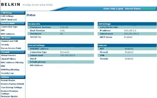 Belkin Router Login, IP Address and Initial Setup - Complete ...