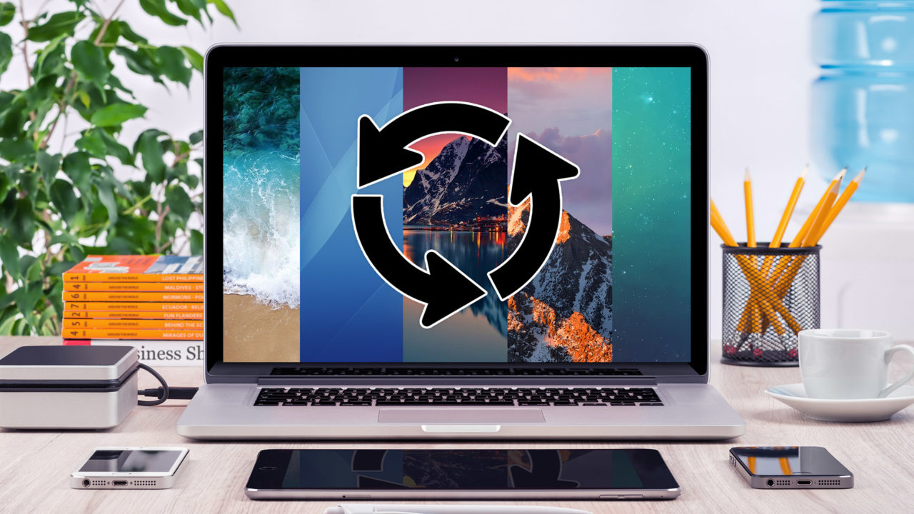 mac change wallpaper automatically