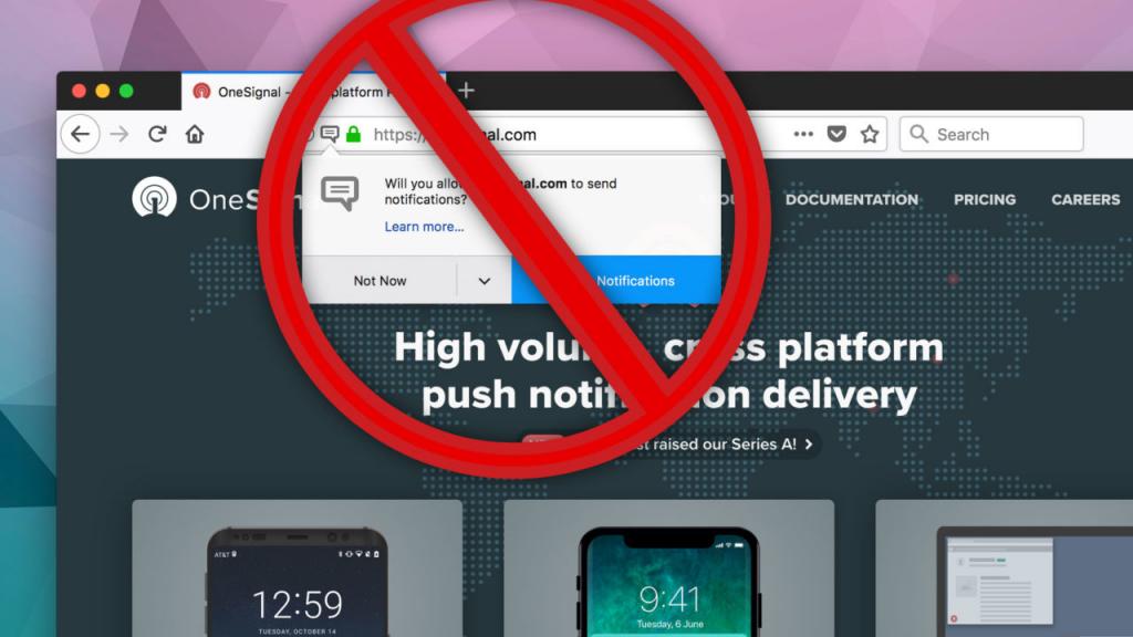 How to Block site Notification Requests in Firefox