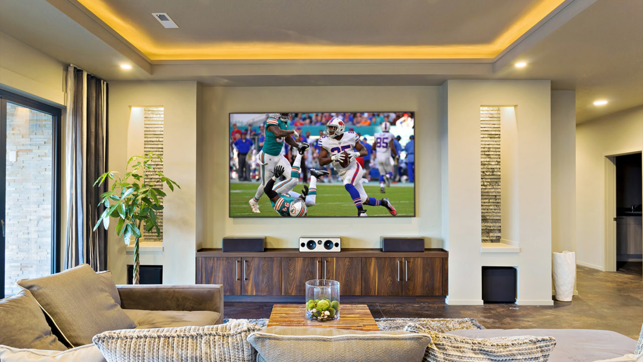 home theater football