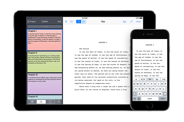 Storyist - the Best iOS App for Every Fiction Writer
