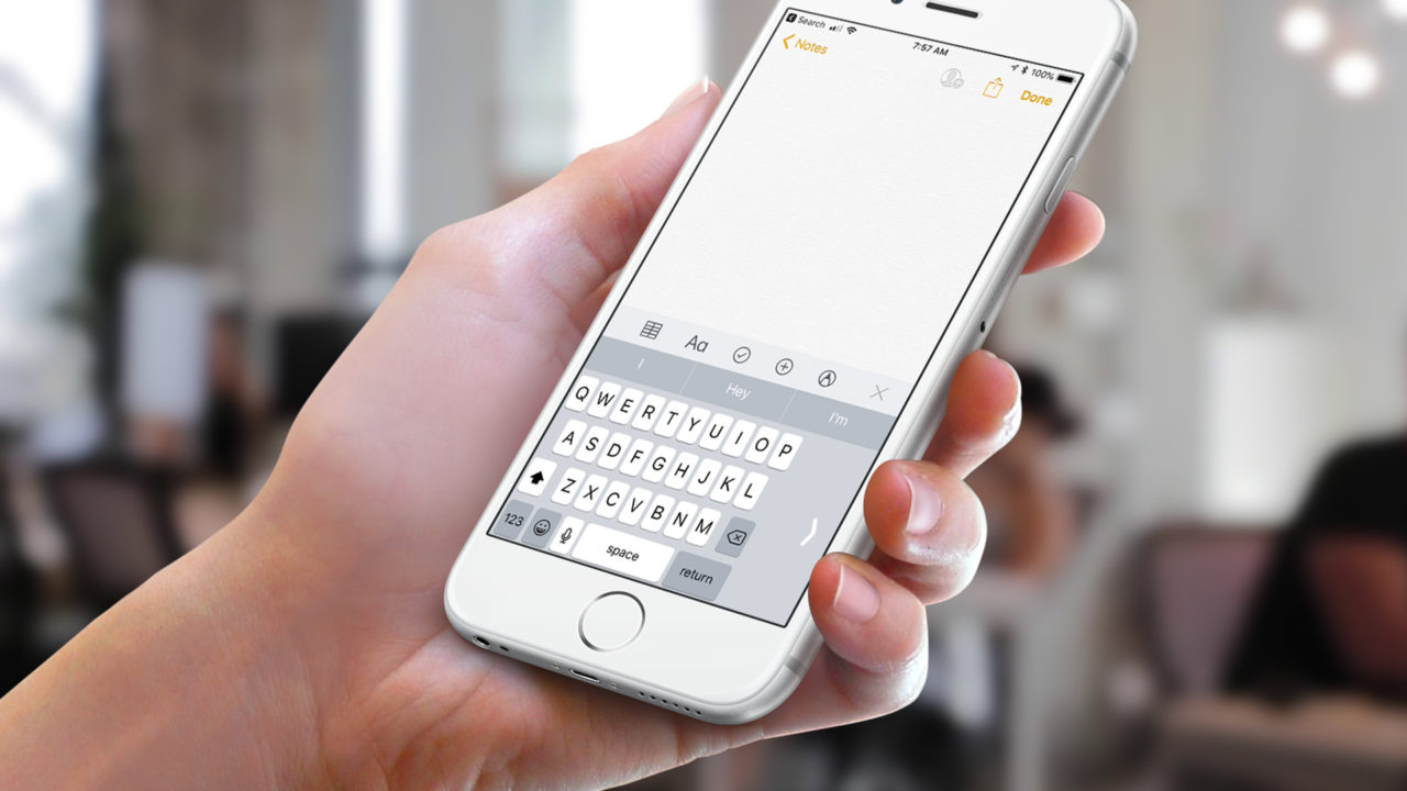 iphone one handed keyboard