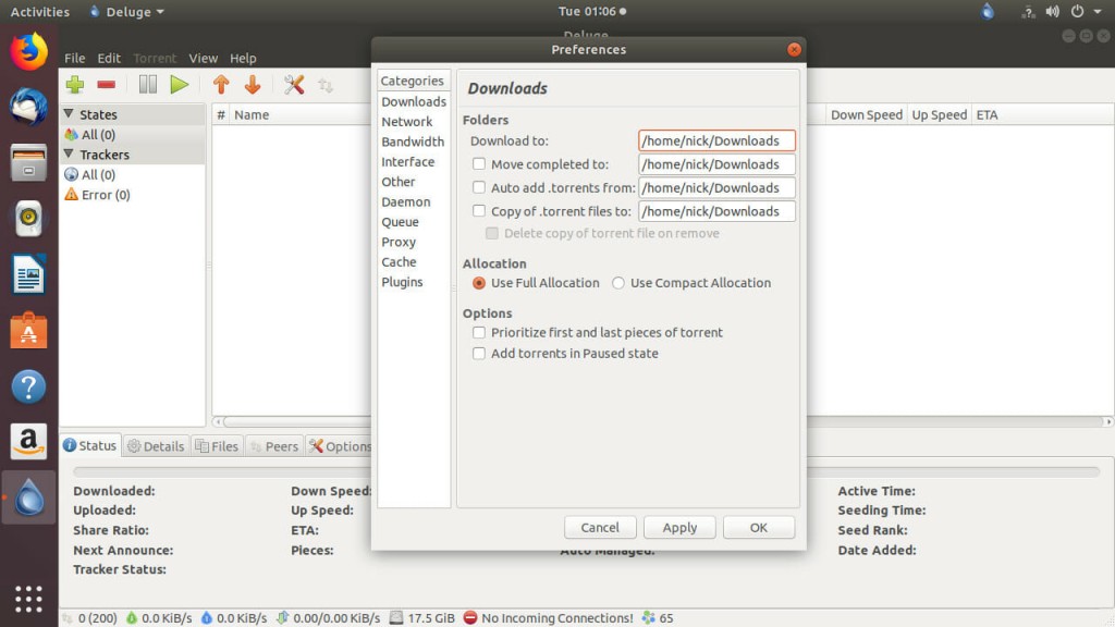 deluge client vpn access deluge client vpn access