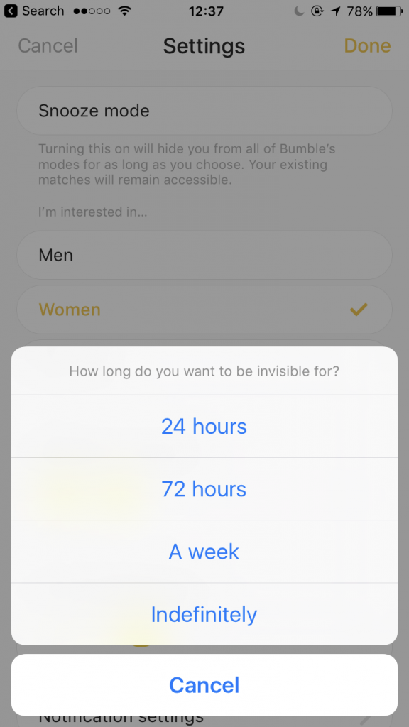 Tinder feed shows recent activity of your potential dates