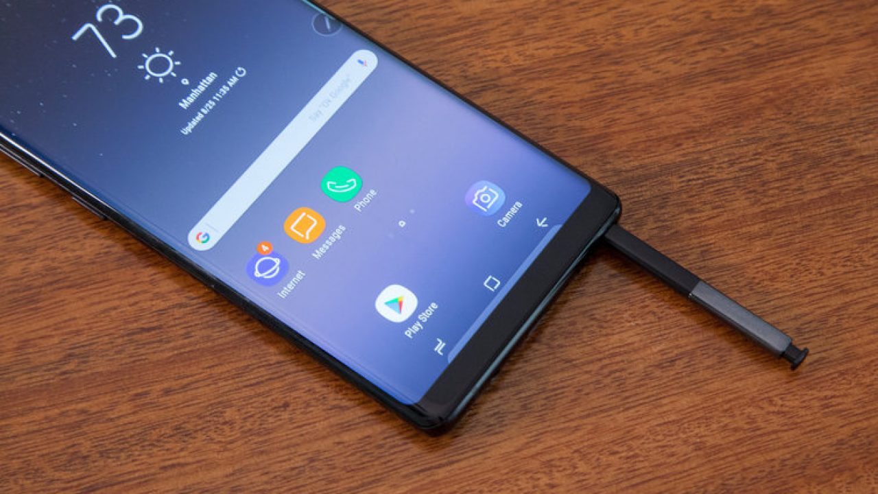 Setting The Camera Picture And Video Size On Samsung Galaxy Note 9