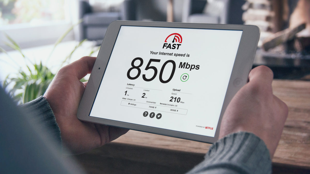 Netflix Speed Test Fast.com Adds Upload and Latency Info