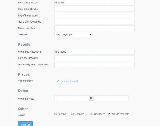 advanced twitter search not working advanced twitter search not working