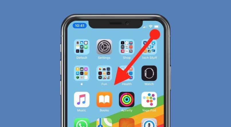 Swipe to Access Control Center on iPhone X