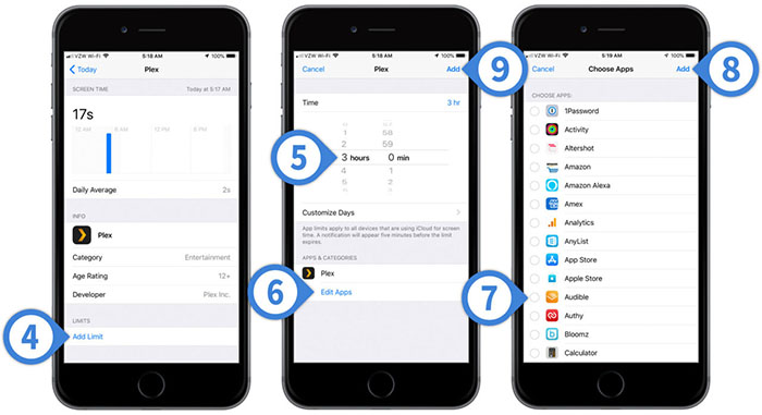 Limit Screen Time & Set App Schedules - Screen Time