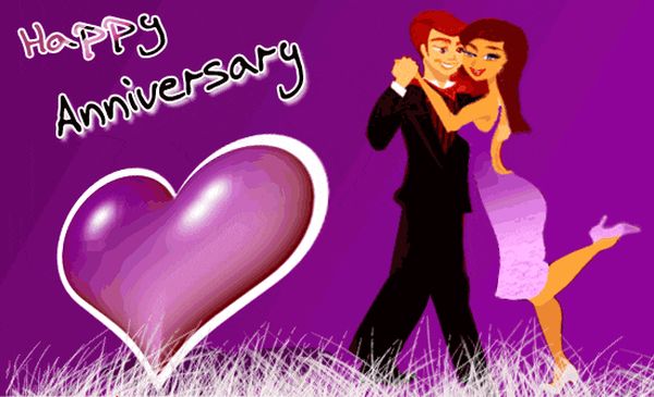 Impressive Gif Images for Happy Anniversary Greetings 3