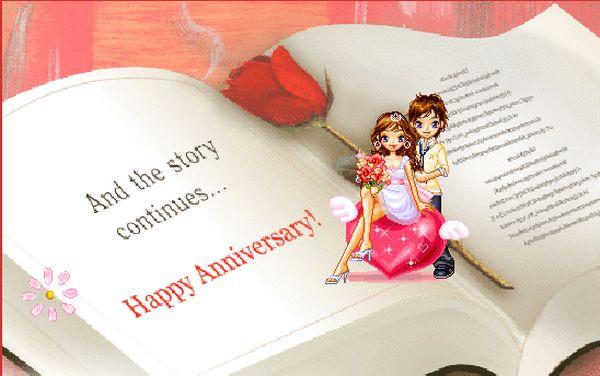 Impressive Gif Images for Happy Anniversary Greetings 4