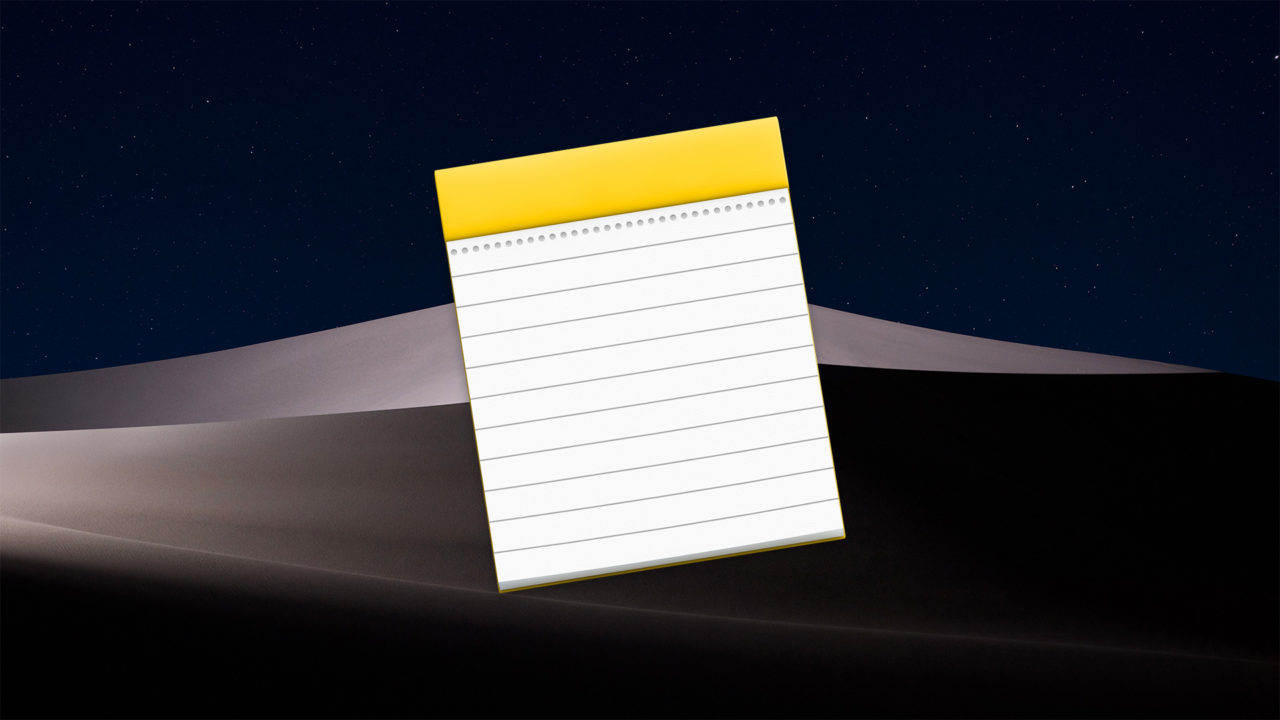 notes app mac