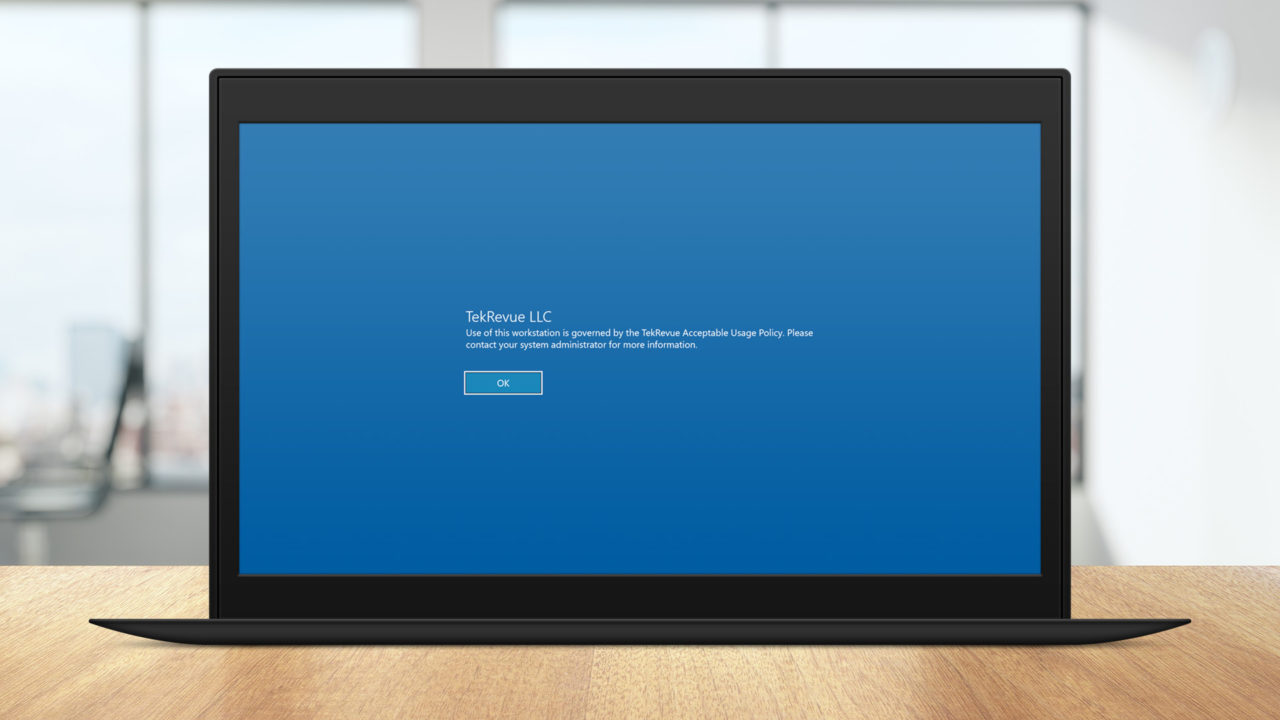 How to Add a Custom Login Message to Windows 10