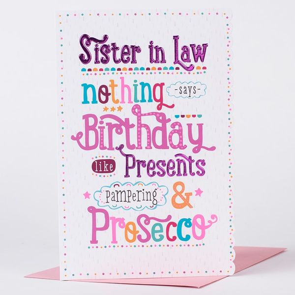 Happy Birthday Sister in Law Quotes to