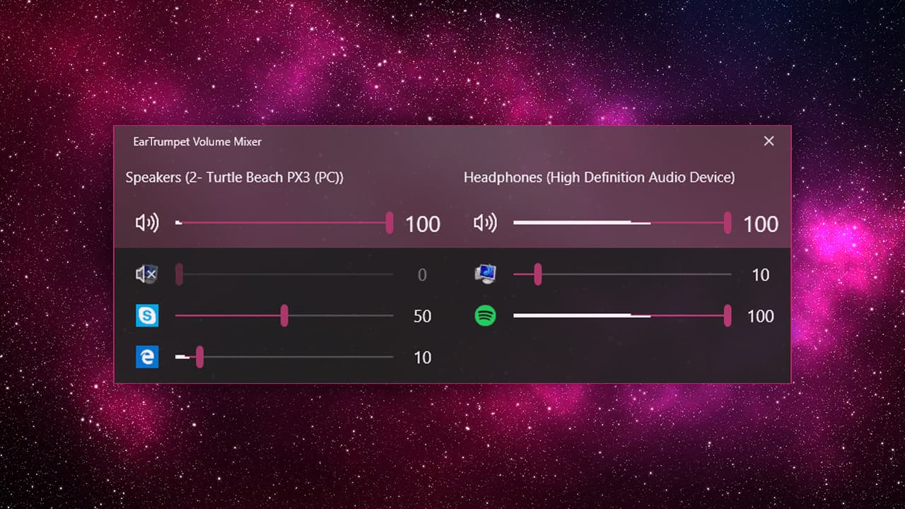 EarTrumpet for Windows 10: A Better Windows Volume Mixer