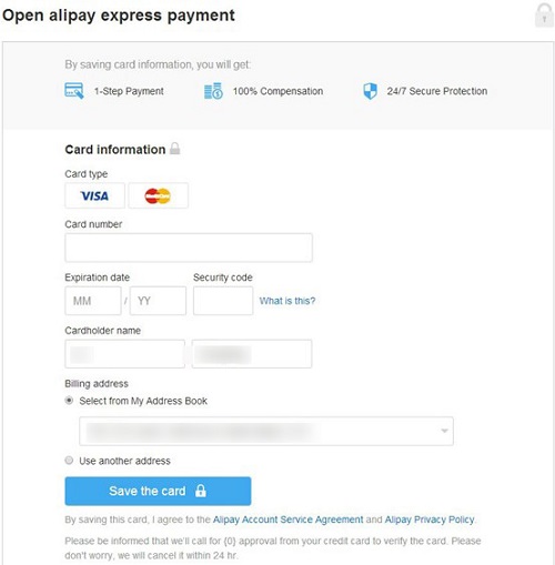 How To Add Or Remove Or Change A Card On Aliexpress